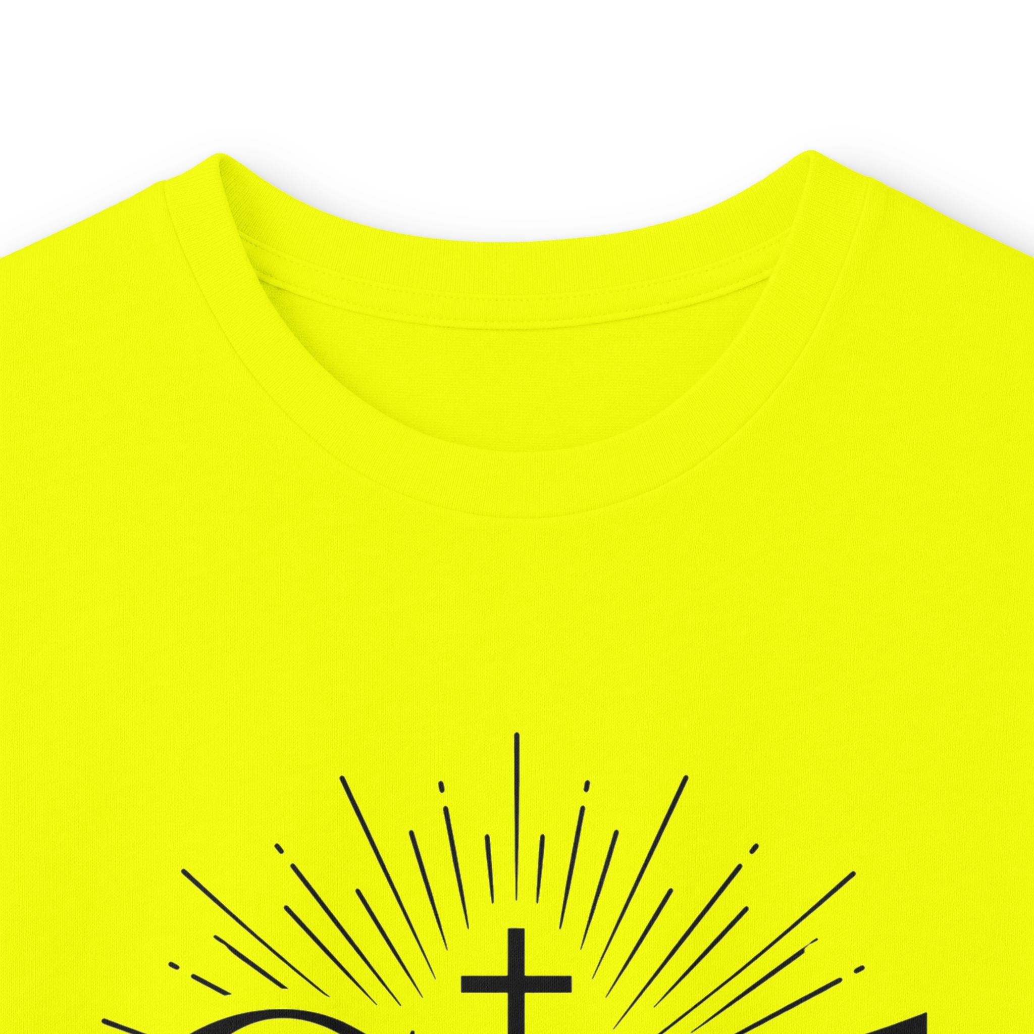 Long Sleeve Tee — God is Real! Where do I start? Inspirational Christian Faith Shirt