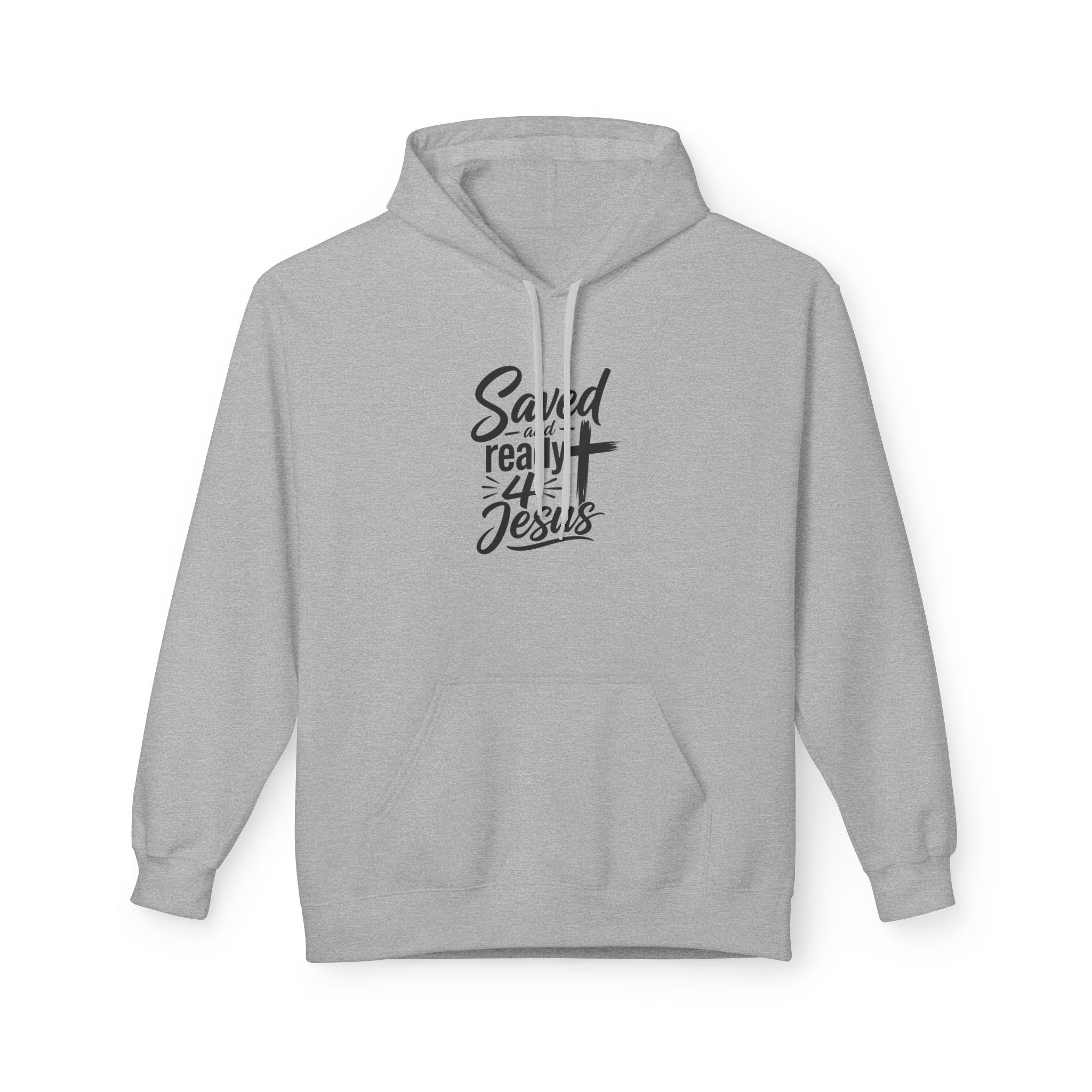 Saved and Ready 4 Jesus   Hoodie — Christian Faith Graphic Hoodie