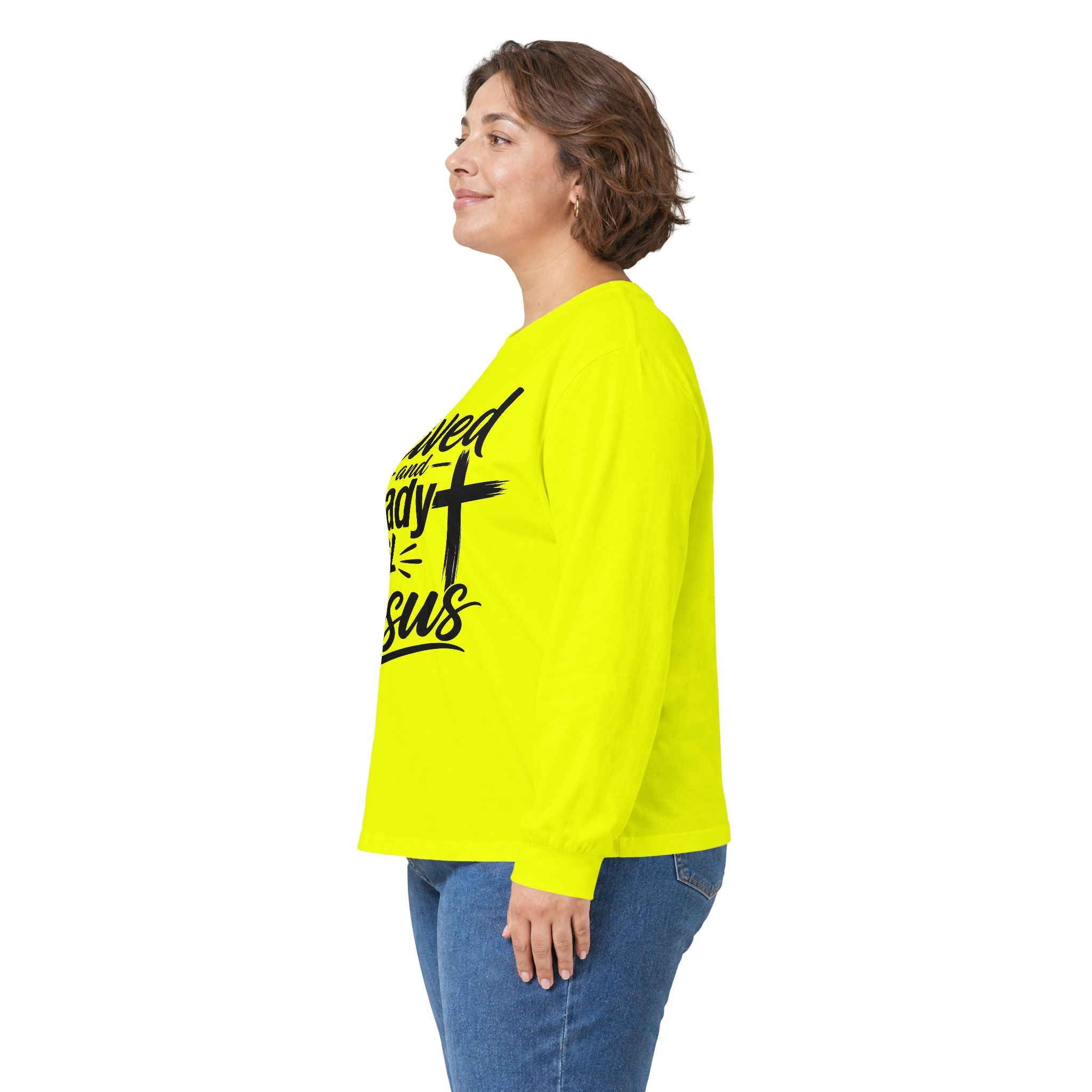 Saved and Ready 4 Jesus  Long Sleeve Tee