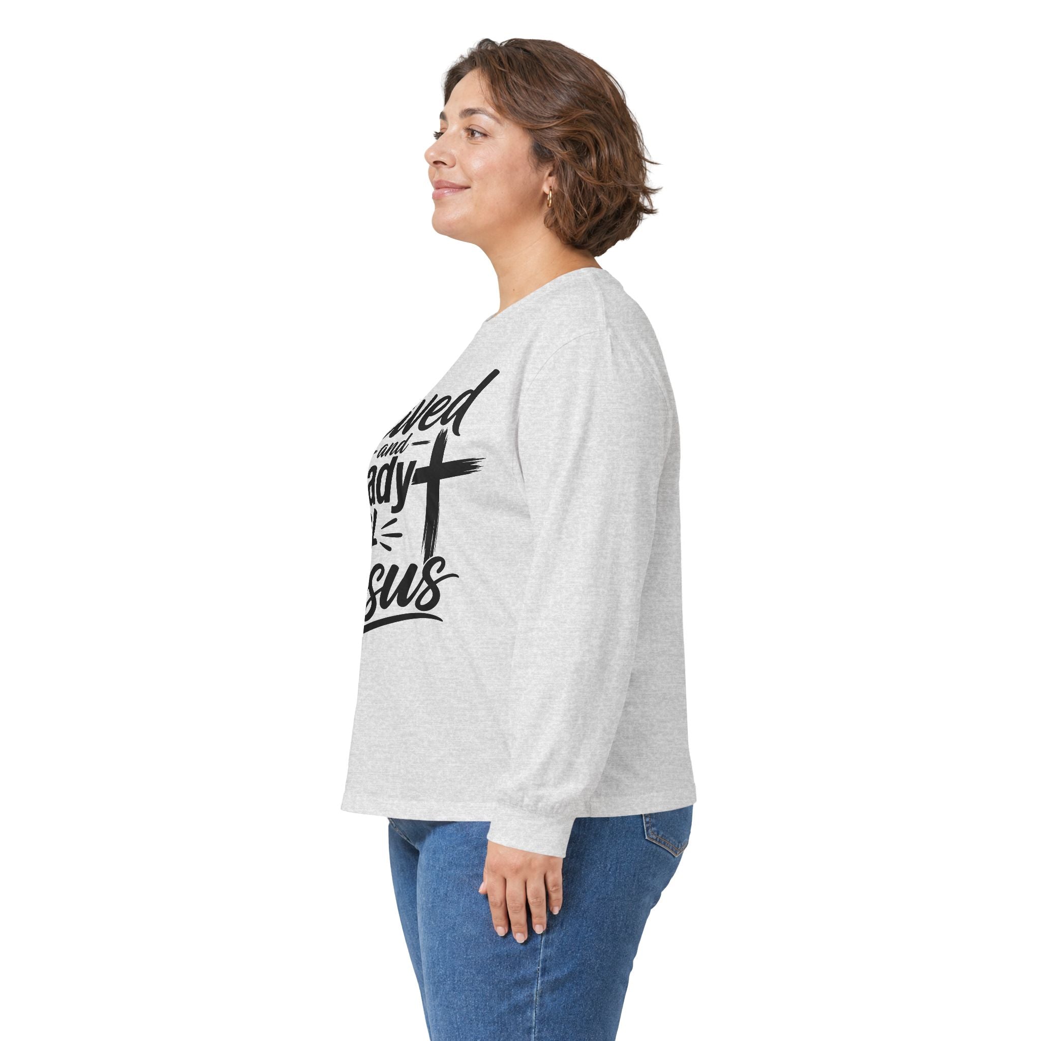 Saved and Ready 4 Jesus  Long Sleeve Tee