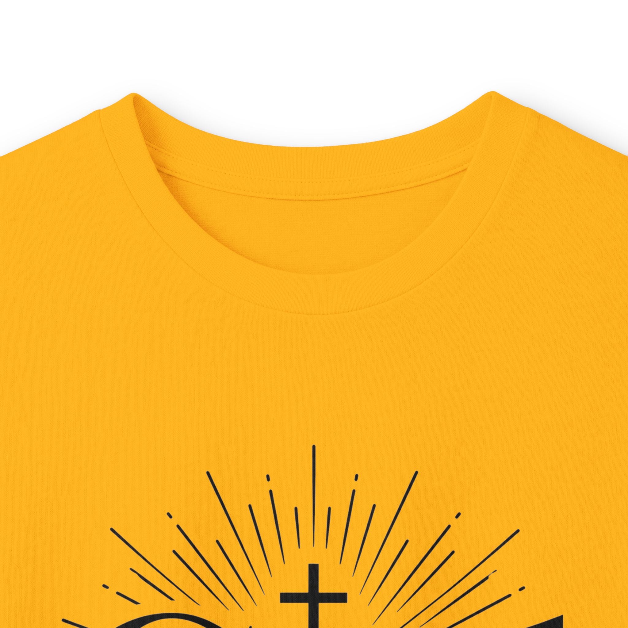 Long Sleeve Tee — God is Real! Where do I start? Inspirational Christian Faith Shirt
