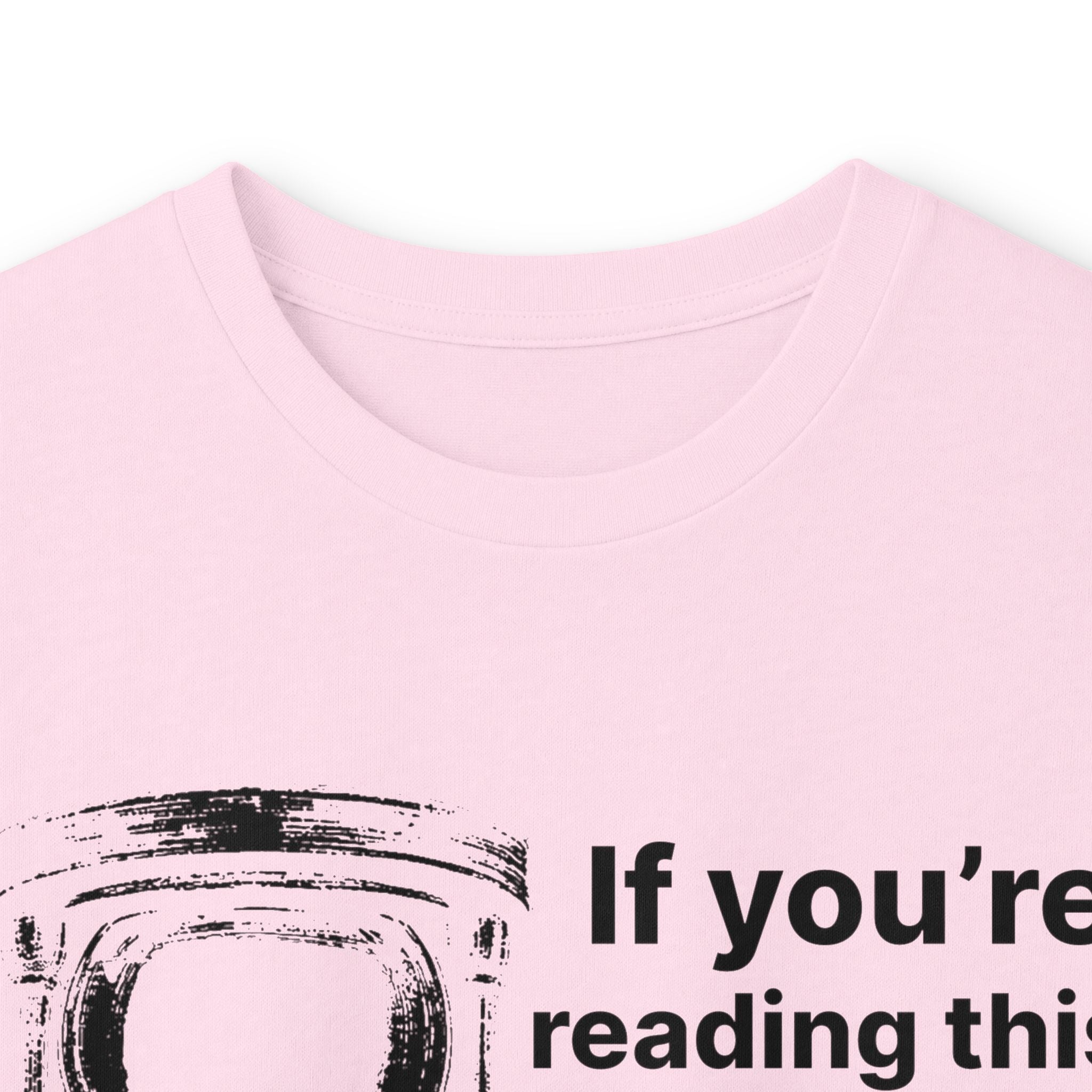 Long Sleeve Tee — “If You’re Reading This You Still Have Time 2B Saved” Inspirational Christian Shirt