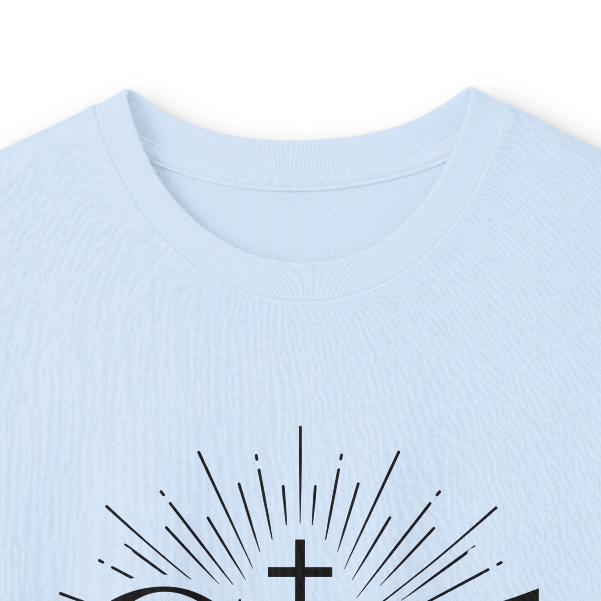 Long Sleeve Tee — God is Real! Where do I start? Inspirational Christian Faith Shirt