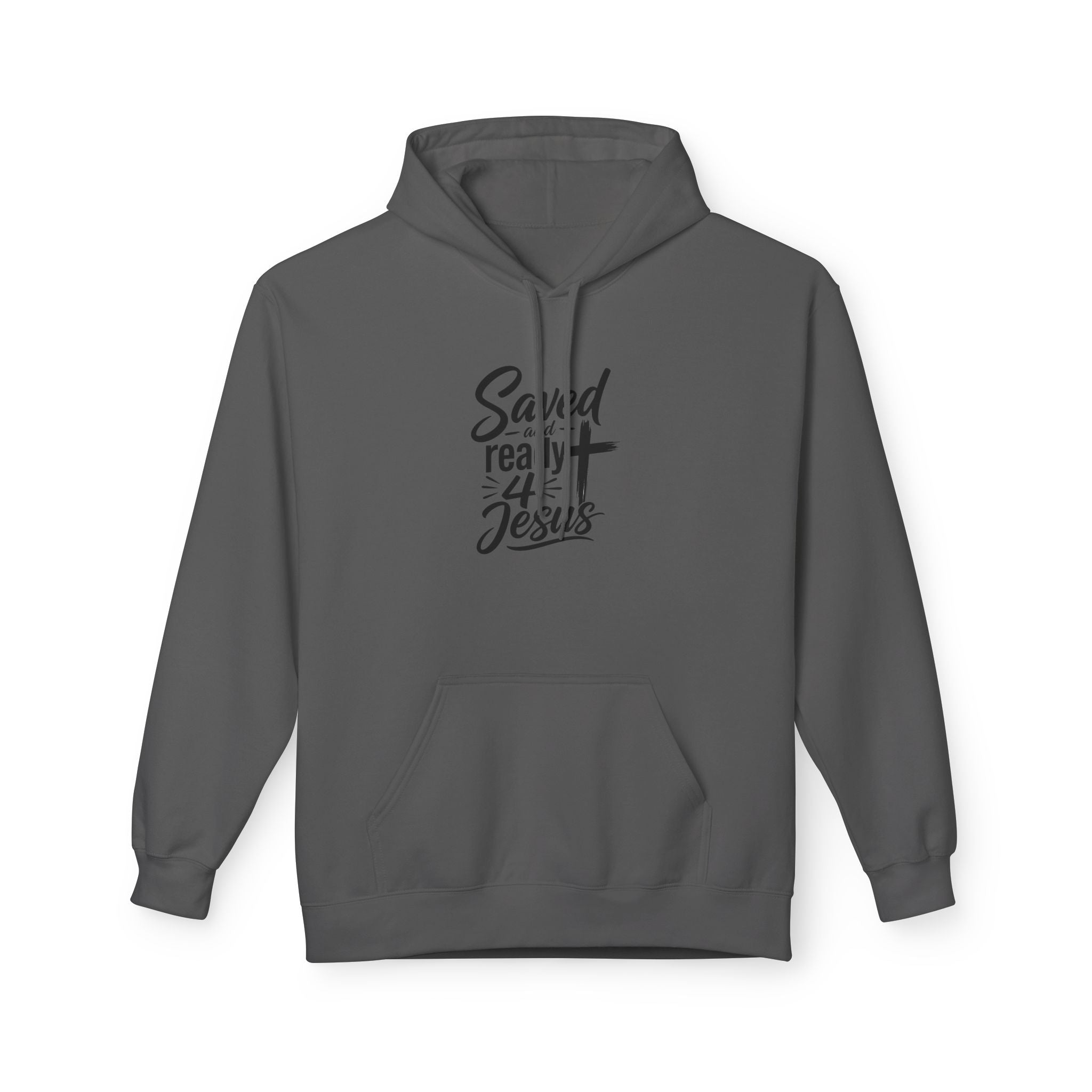 Saved and Ready 4 Jesus   Hoodie — Christian Faith Graphic Hoodie