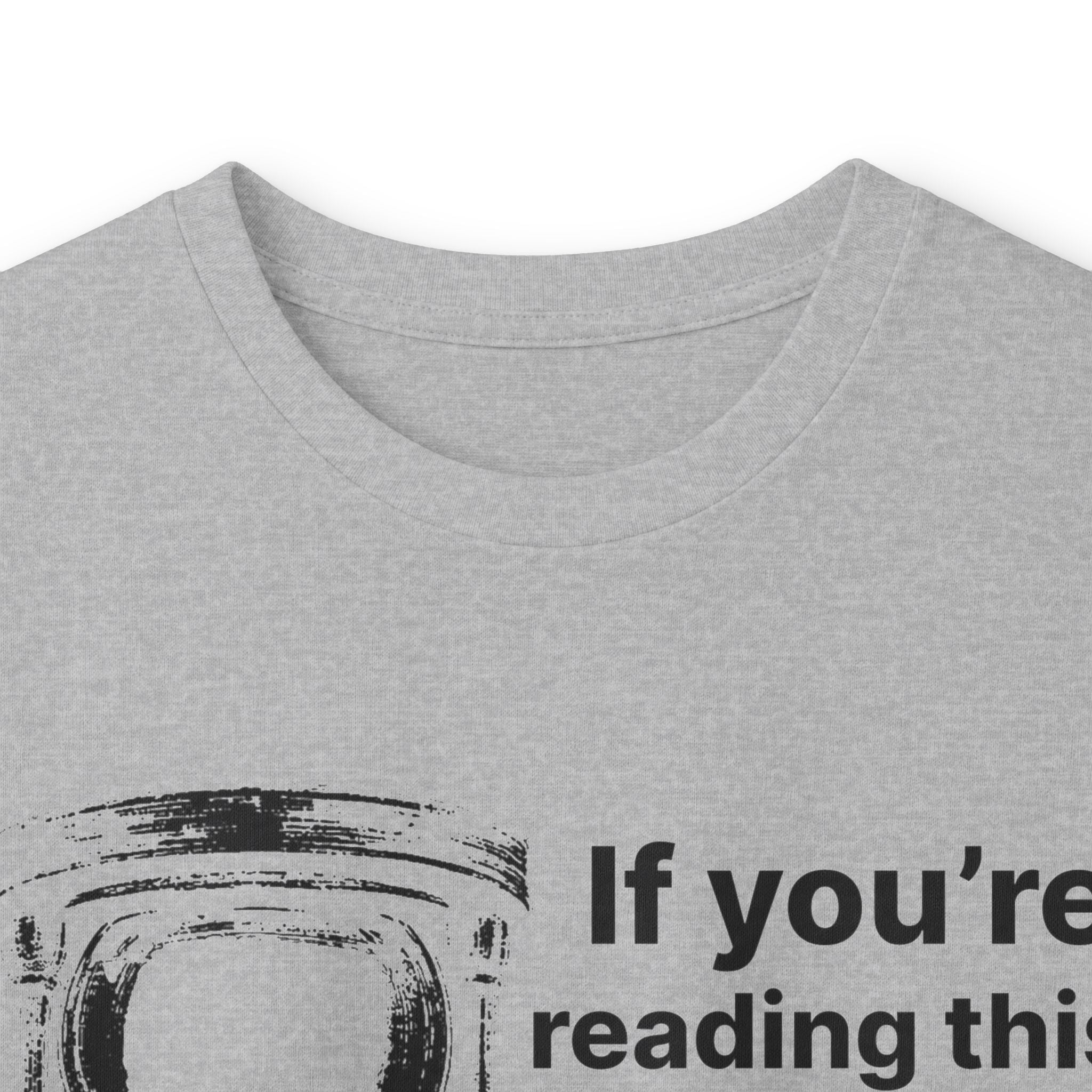 Long Sleeve Tee — “If You’re Reading This You Still Have Time 2B Saved” Inspirational Christian Shirt