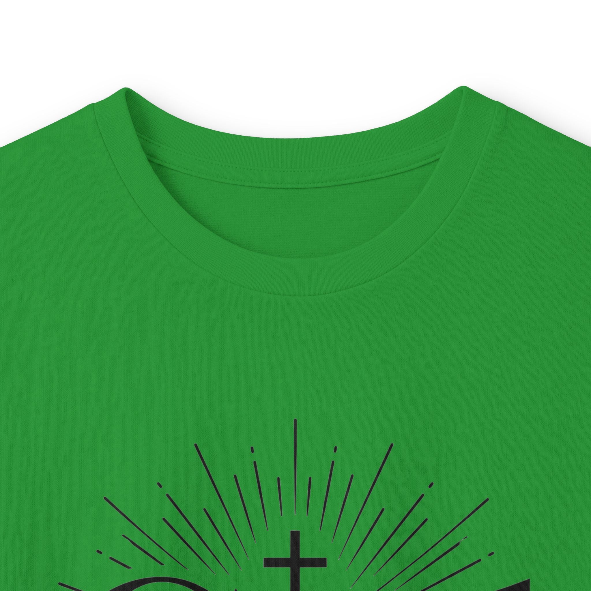 Long Sleeve Tee — God is Real! Where do I start? Inspirational Christian Faith Shirt