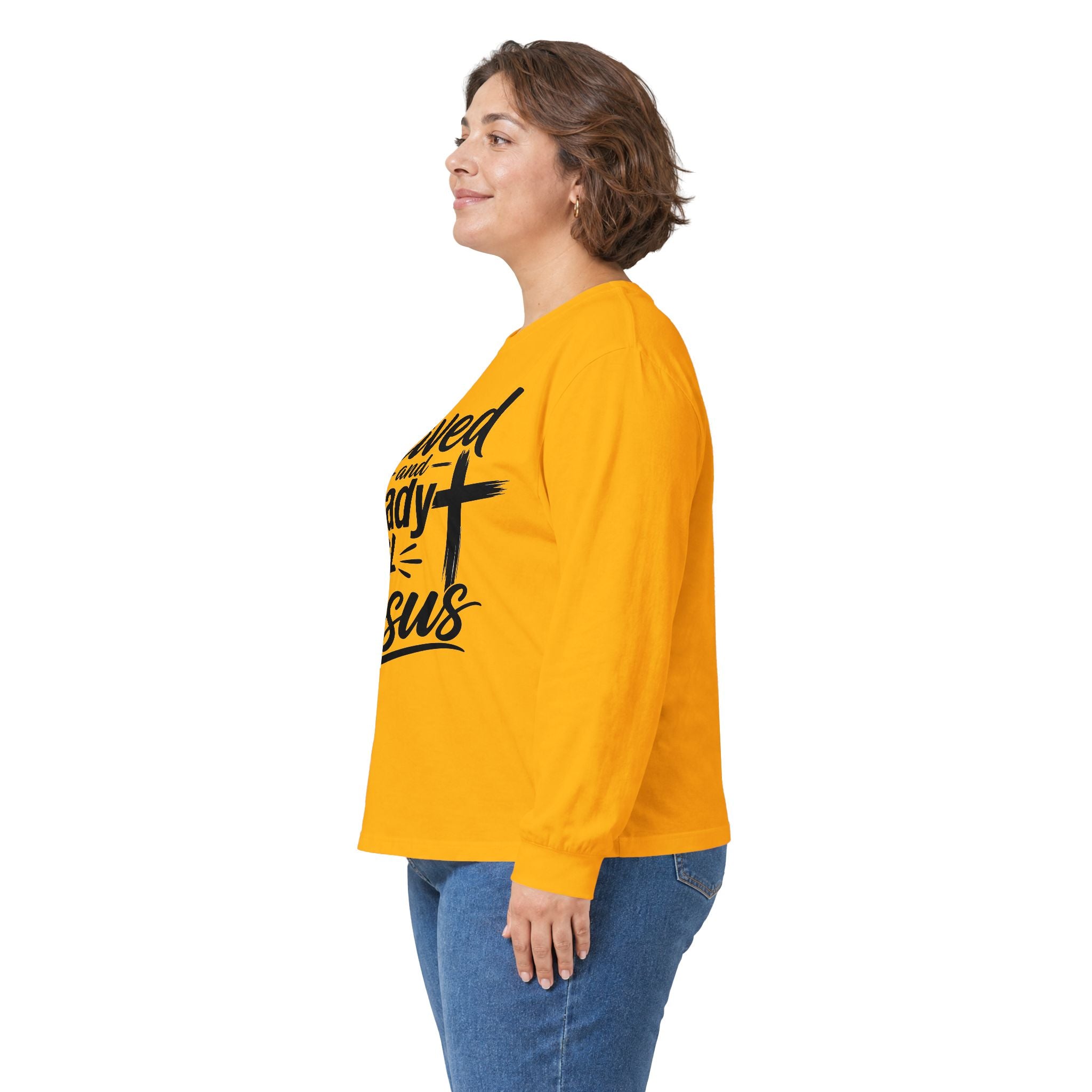 Saved and Ready 4 Jesus  Long Sleeve Tee
