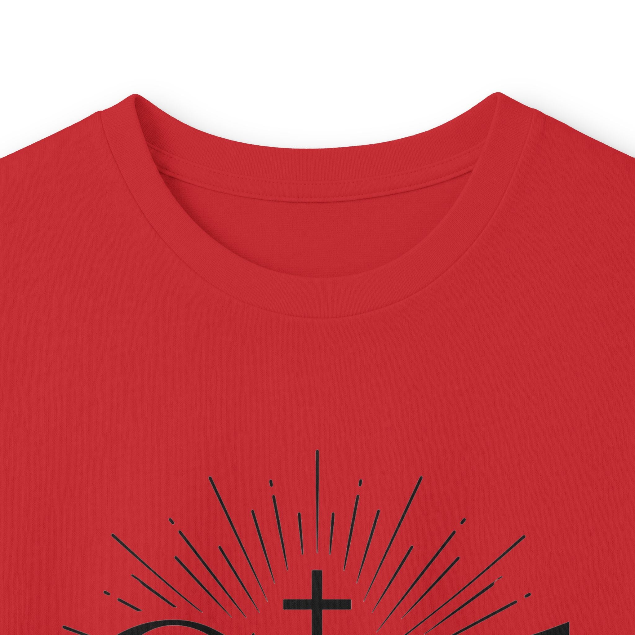 Long Sleeve Tee — God is Real! Where do I start? Inspirational Christian Faith Shirt