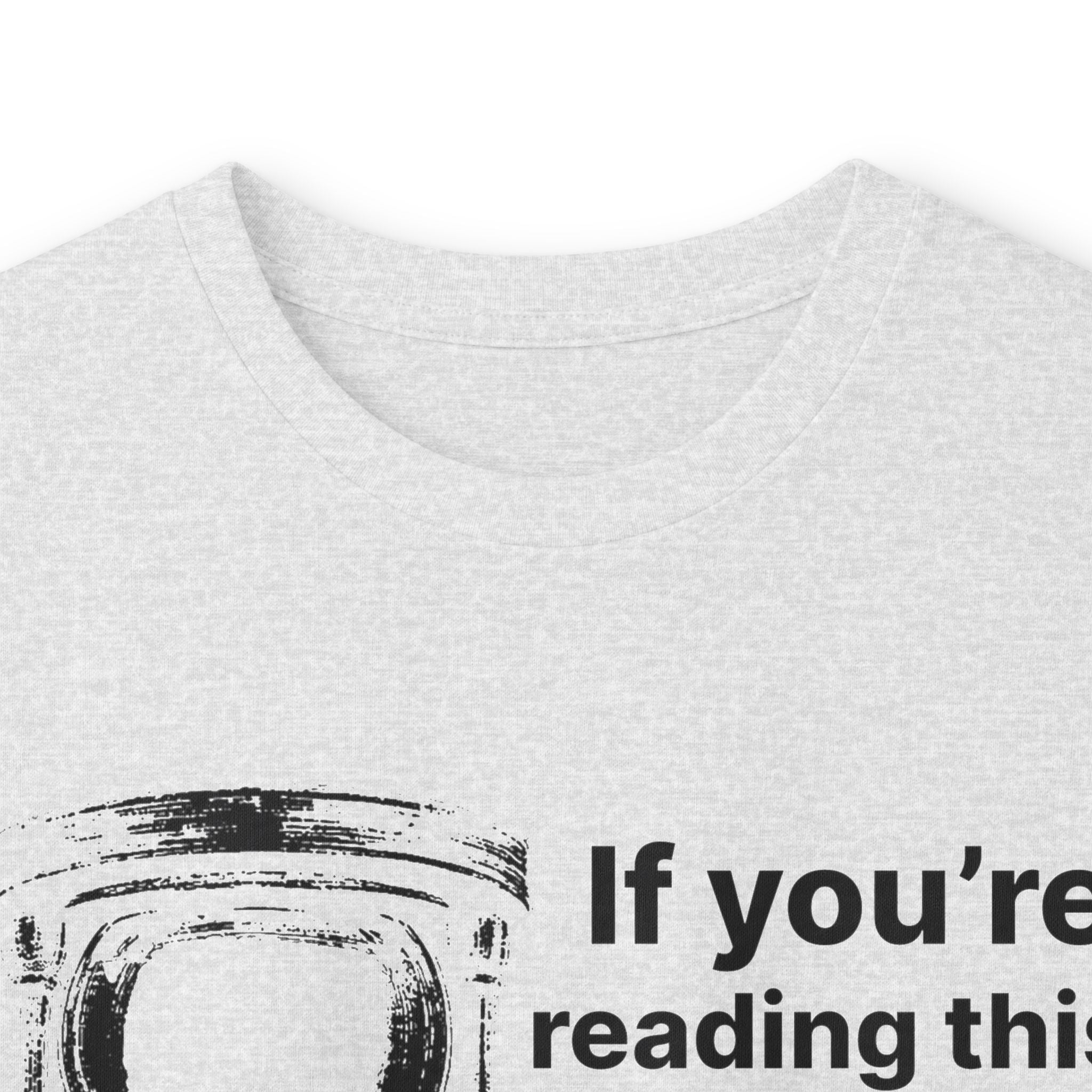 Long Sleeve Tee — “If You’re Reading This You Still Have Time 2B Saved” Inspirational Christian Shirt