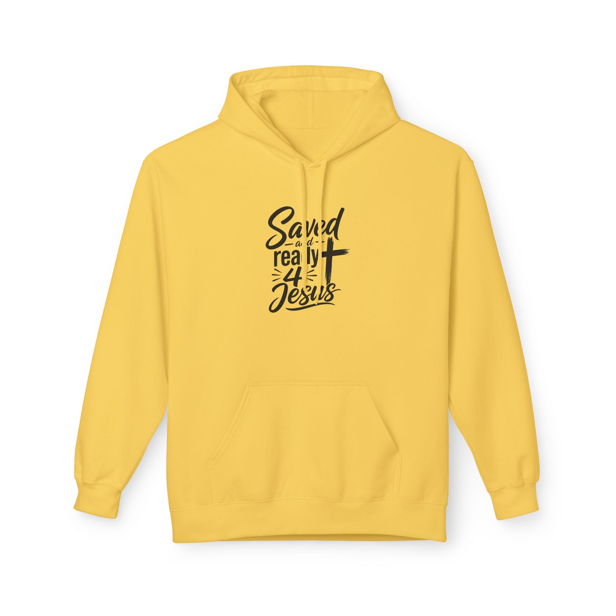 Saved and Ready 4 Jesus   Hoodie — Christian Faith Graphic Hoodie