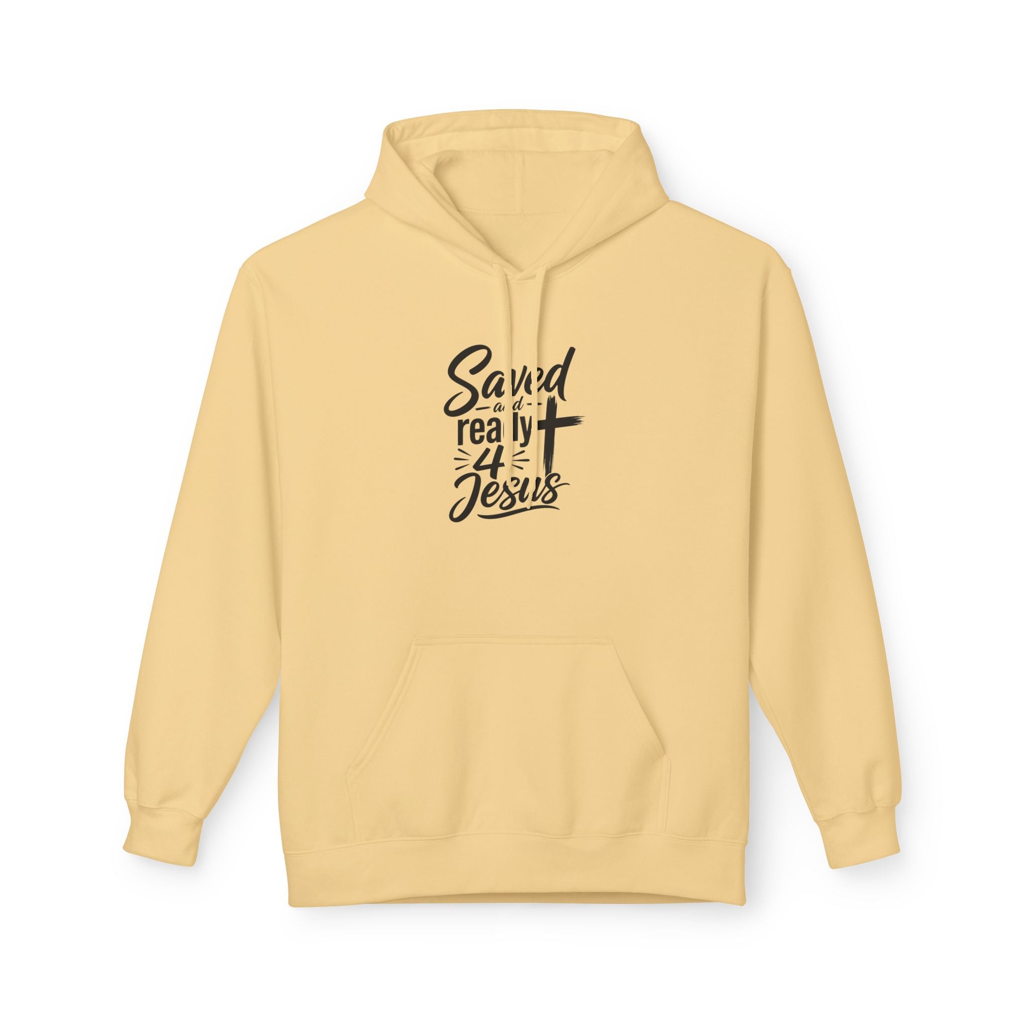 Saved and Ready 4 Jesus   Hoodie — Christian Faith Graphic Hoodie