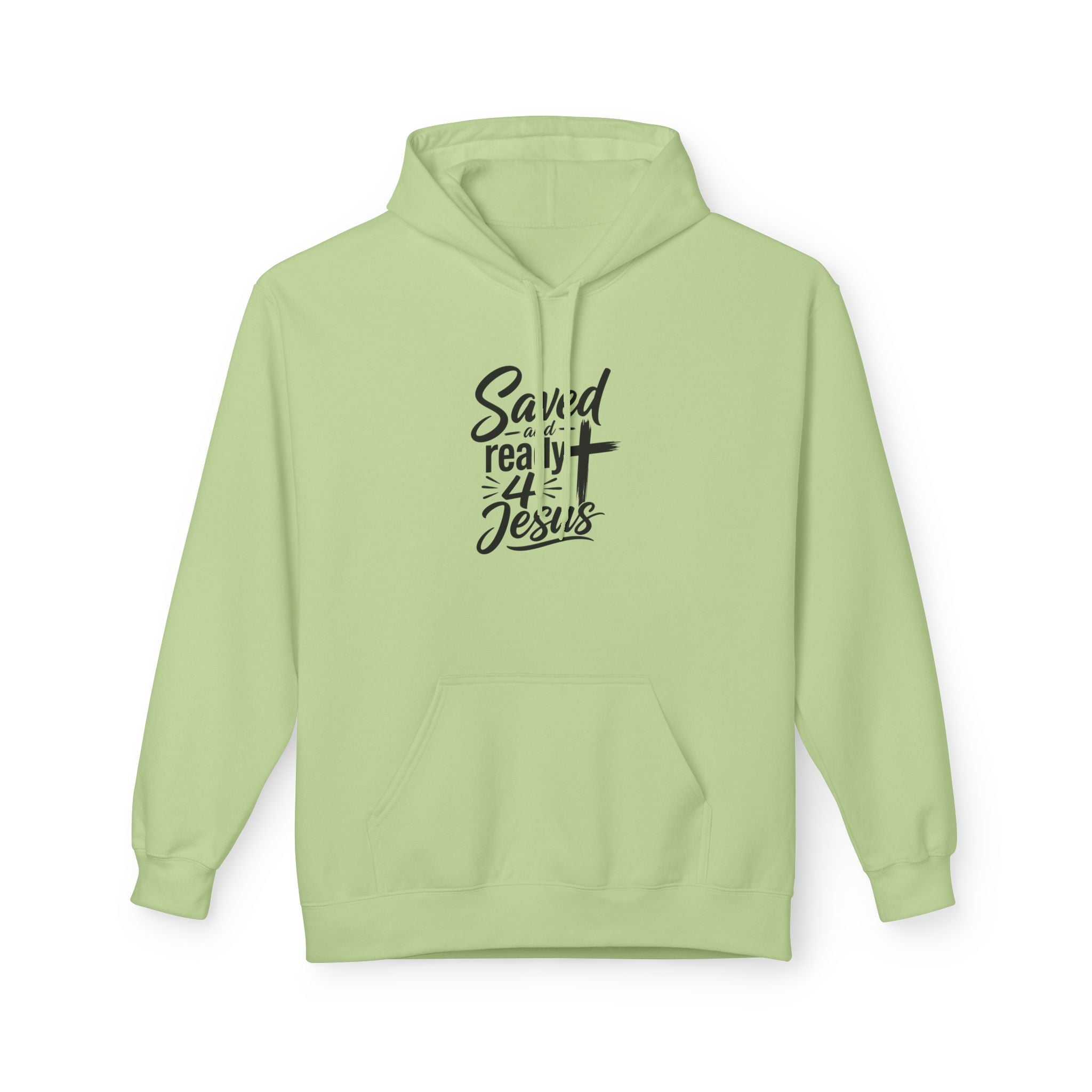 Saved and Ready 4 Jesus   Hoodie — Christian Faith Graphic Hoodie