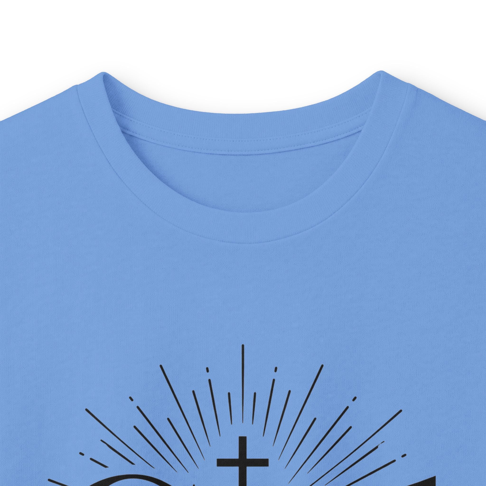 Long Sleeve Tee — God is Real! Where do I start? Inspirational Christian Faith Shirt