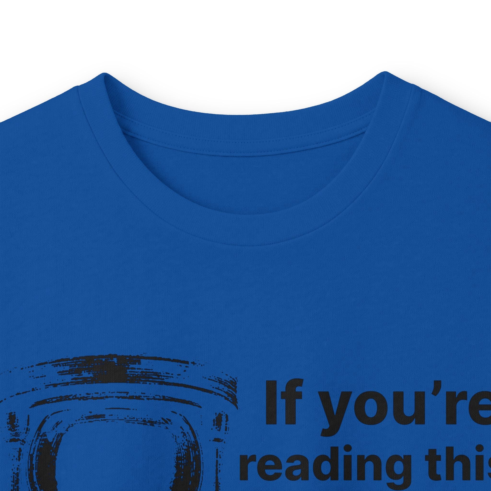 Long Sleeve Tee — “If You’re Reading This You Still Have Time 2B Saved” Inspirational Christian Shirt