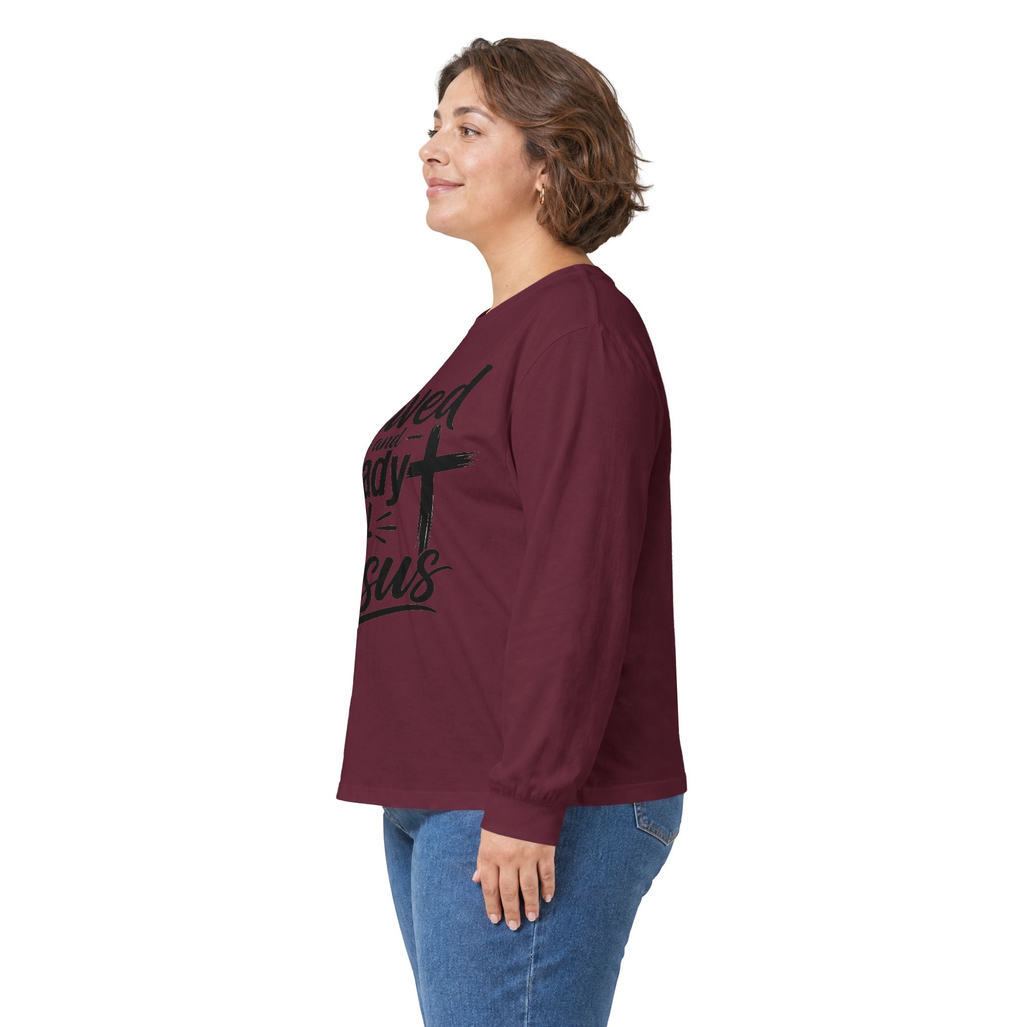 Saved and Ready 4 Jesus  Long Sleeve Tee