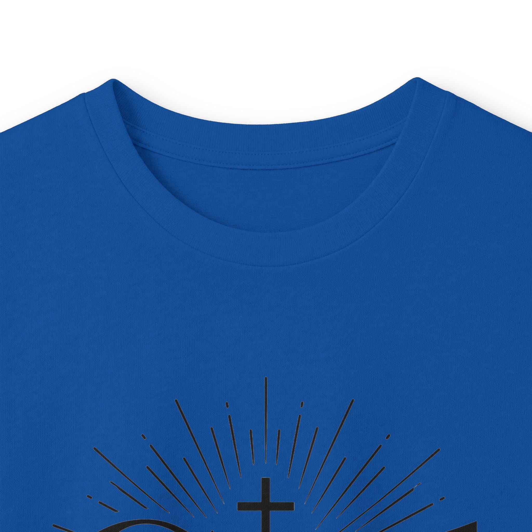 Long Sleeve Tee — God is Real! Where do I start? Inspirational Christian Faith Shirt
