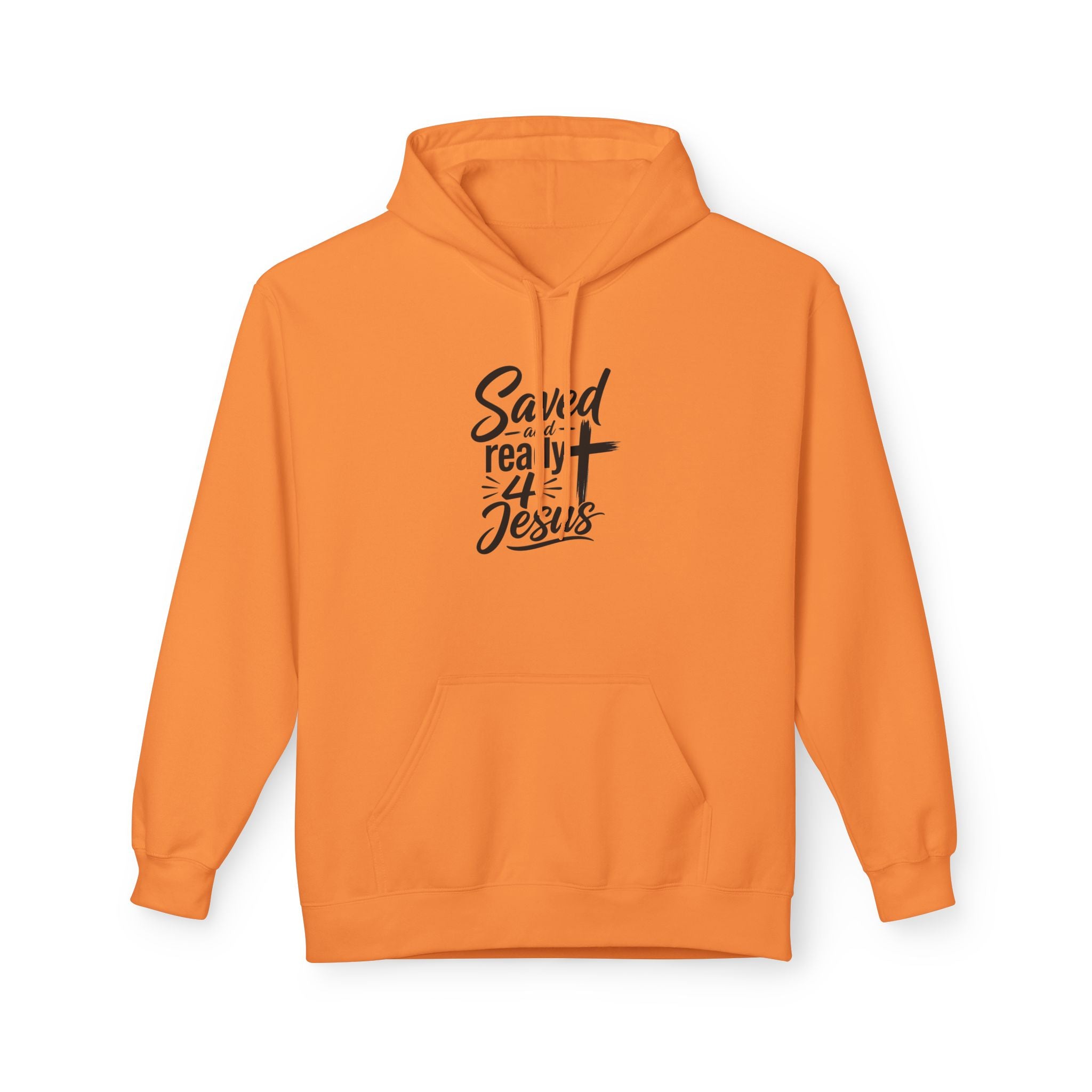 Saved and Ready 4 Jesus   Hoodie — Christian Faith Graphic Hoodie