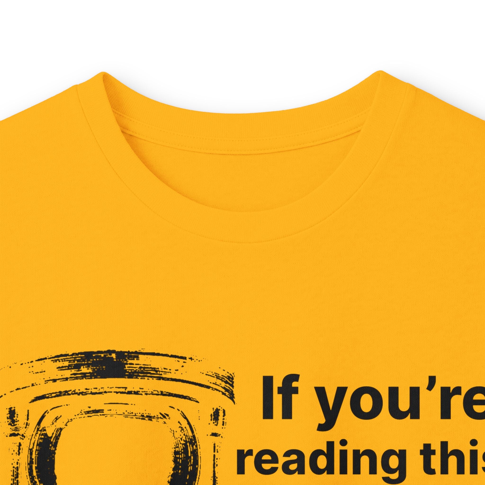 Long Sleeve Tee — “If You’re Reading This You Still Have Time 2B Saved” Inspirational Christian Shirt