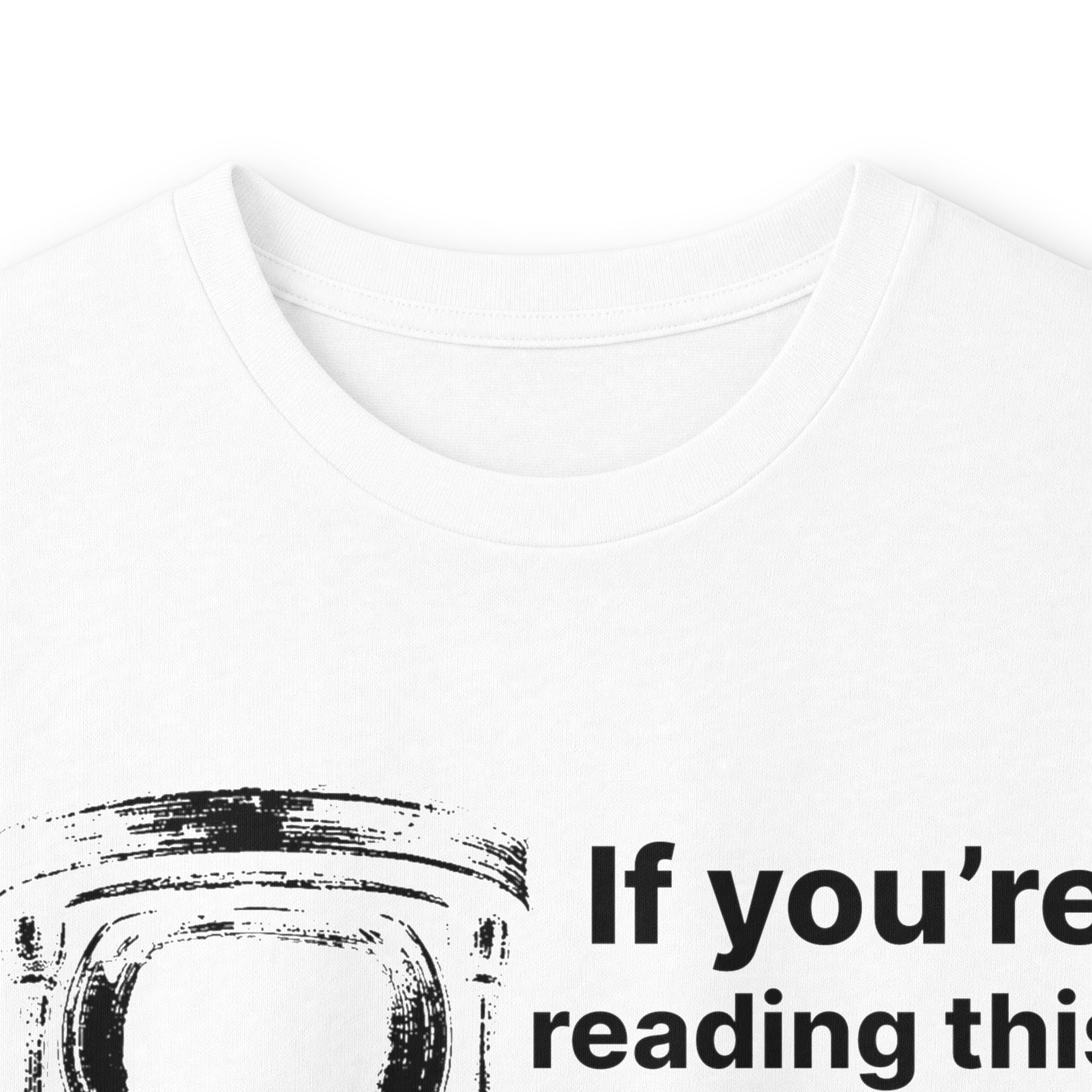Long Sleeve Tee — “If You’re Reading This You Still Have Time 2B Saved” Inspirational Christian Shirt