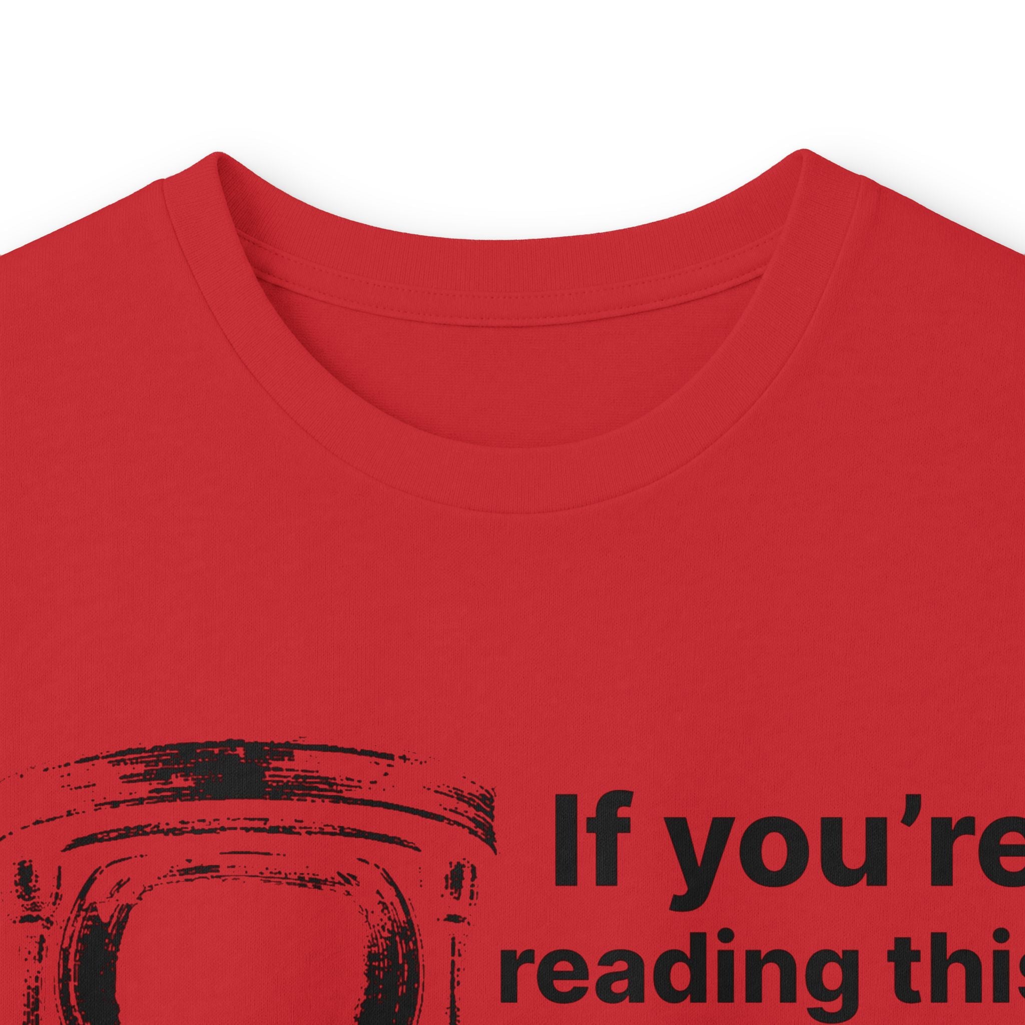 Long Sleeve Tee — “If You’re Reading This You Still Have Time 2B Saved” Inspirational Christian Shirt