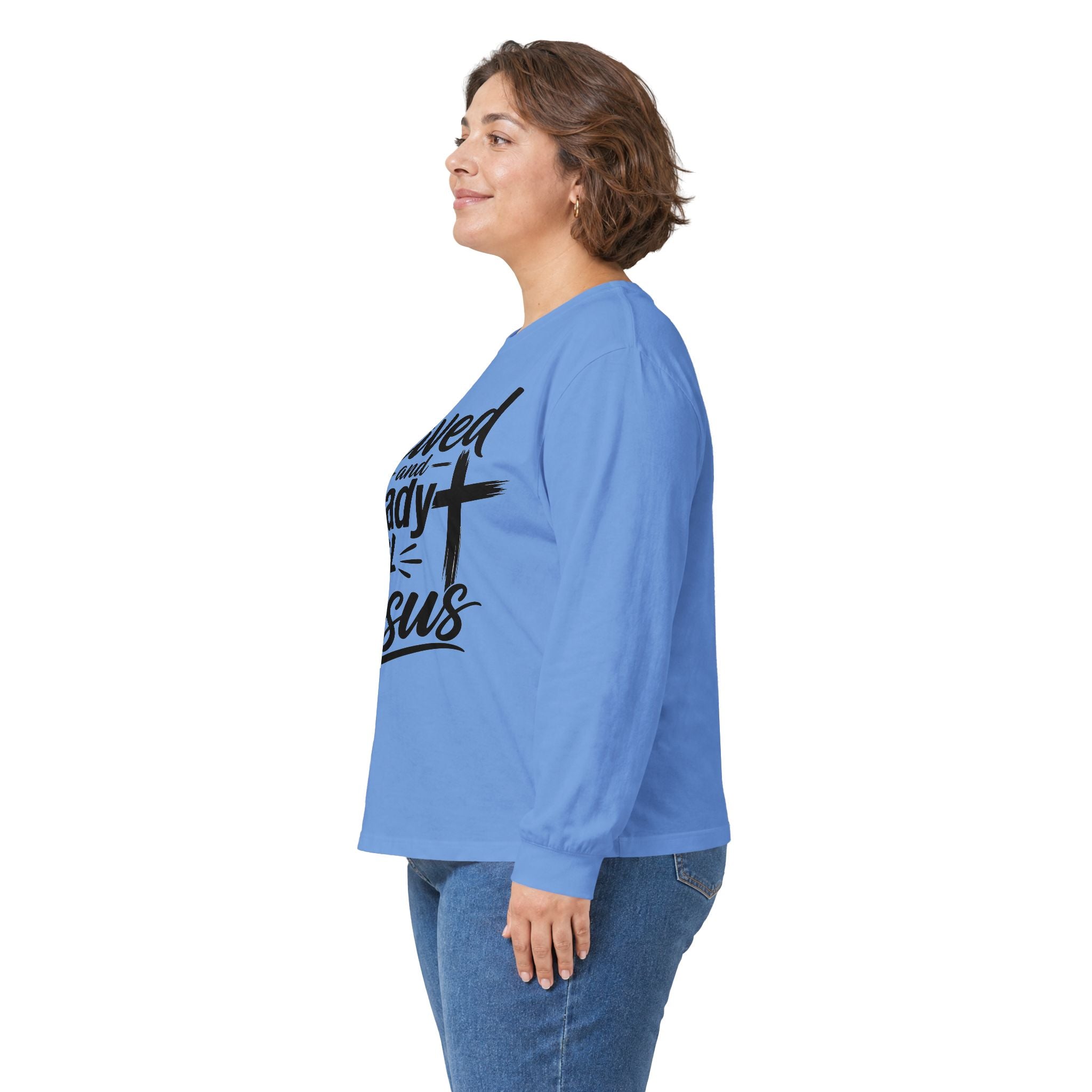 Saved and Ready 4 Jesus  Long Sleeve Tee