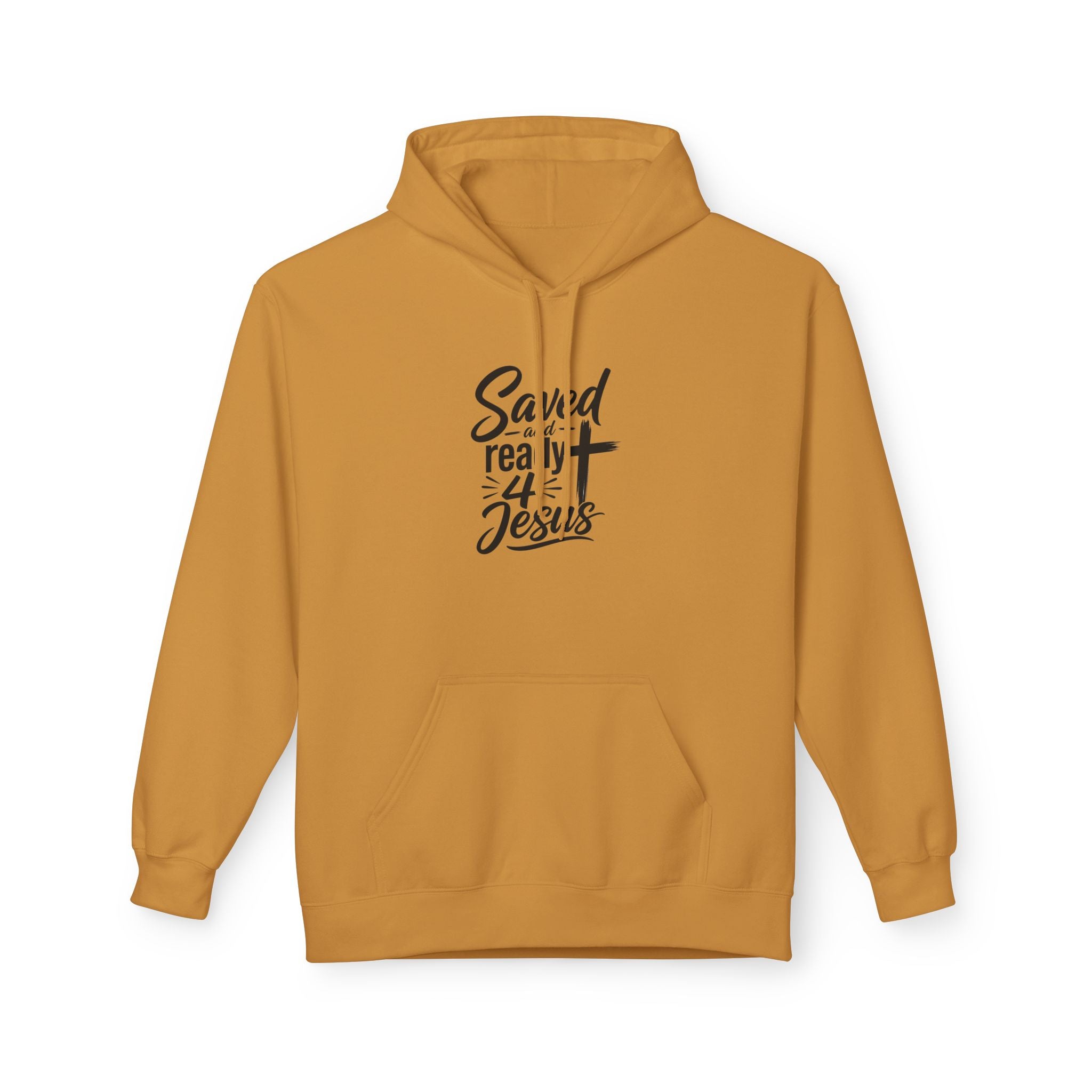 Saved and Ready 4 Jesus   Hoodie — Christian Faith Graphic Hoodie