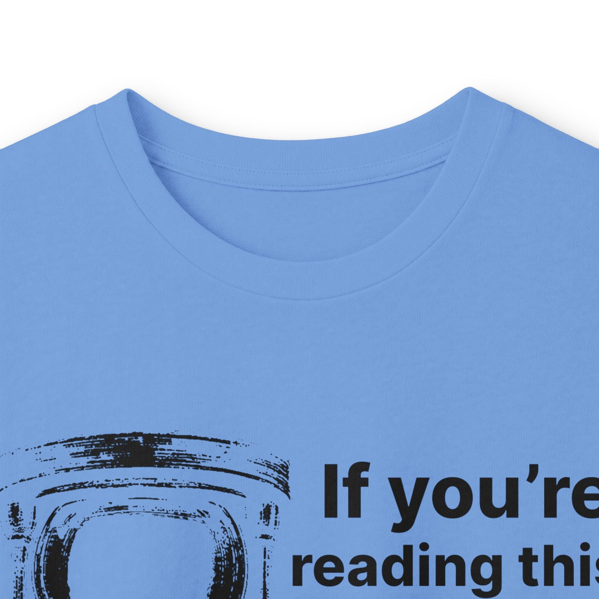 Long Sleeve Tee — “If You’re Reading This You Still Have Time 2B Saved” Inspirational Christian Shirt
