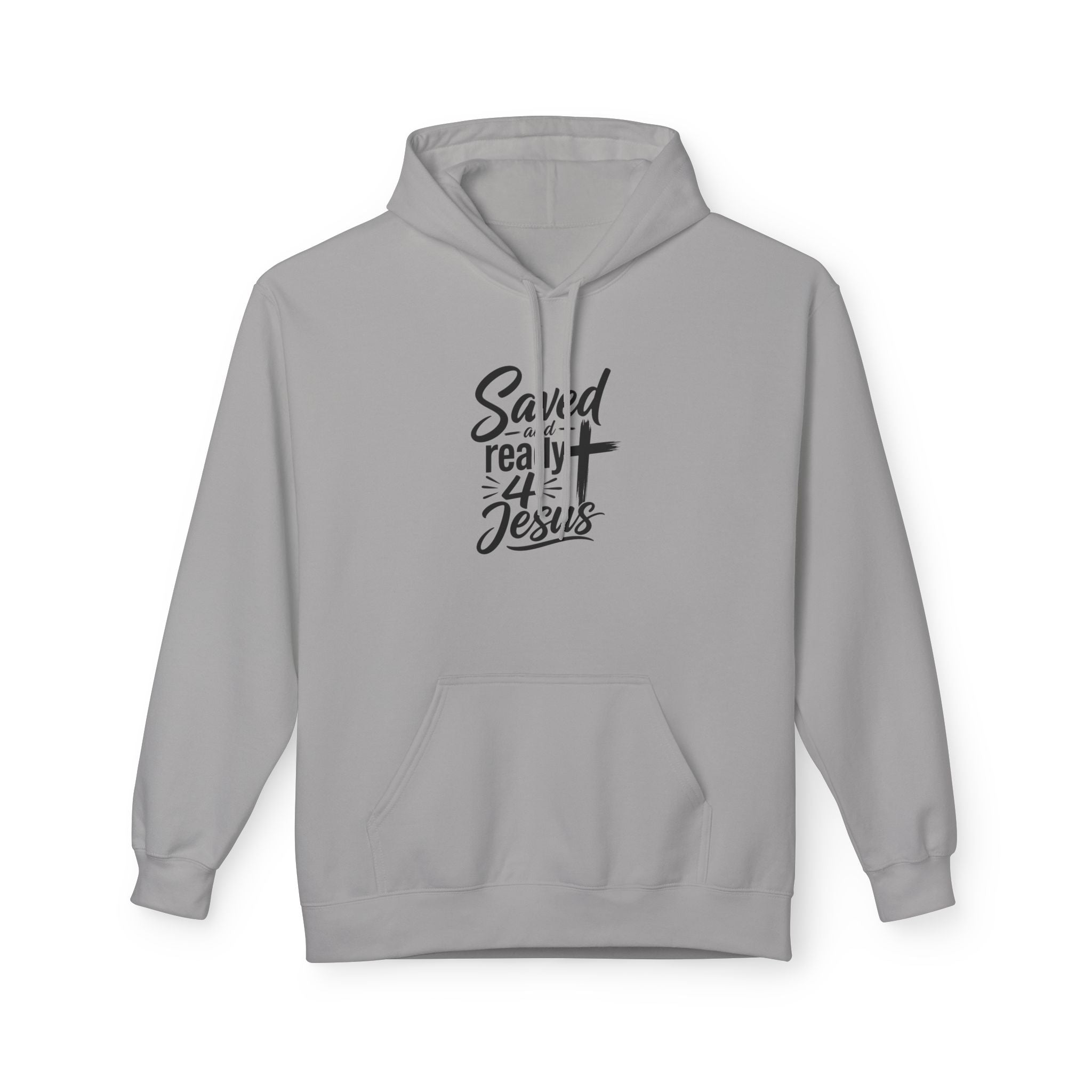 Saved and Ready 4 Jesus   Hoodie — Christian Faith Graphic Hoodie