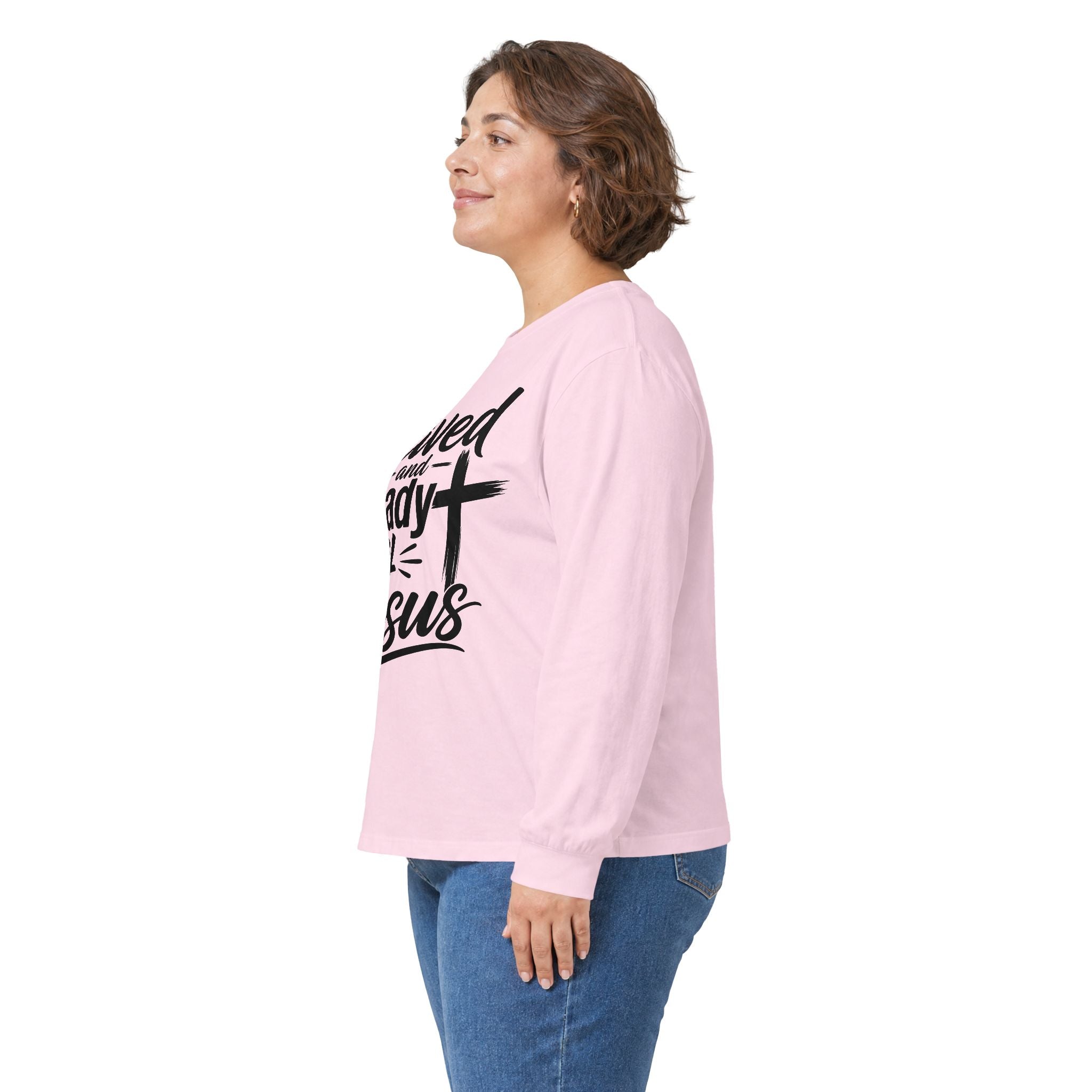 Saved and Ready 4 Jesus  Long Sleeve Tee