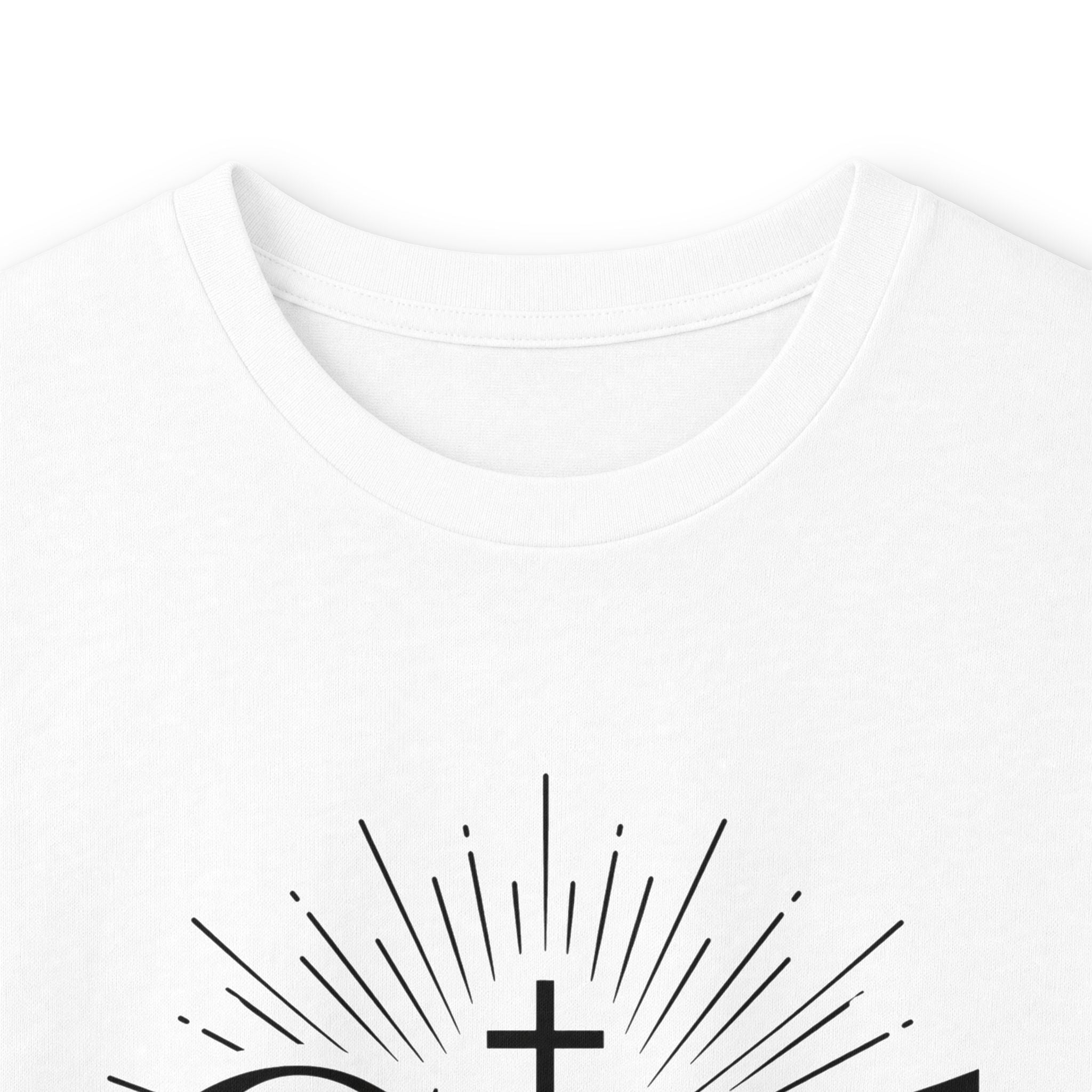 Long Sleeve Tee — God is Real! Where do I start? Inspirational Christian Faith Shirt