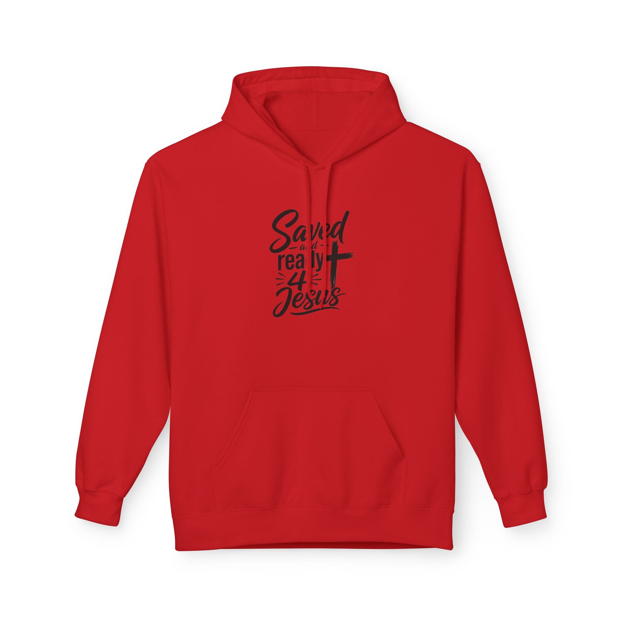 Saved and Ready 4 Jesus   Hoodie — Christian Faith Graphic Hoodie